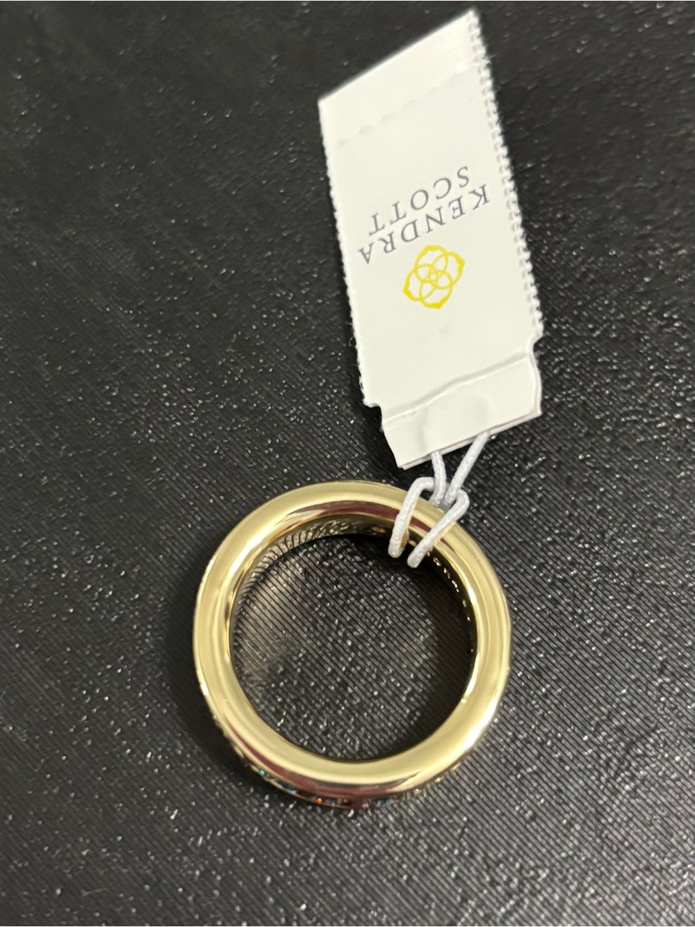 Kendra Scott Multicolor Crystal Band Ring - Picture 4 of 10